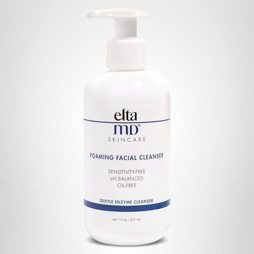 EltaMD Foaming Facial Cleanser pore-care action aids clean pores and refreshed skin
