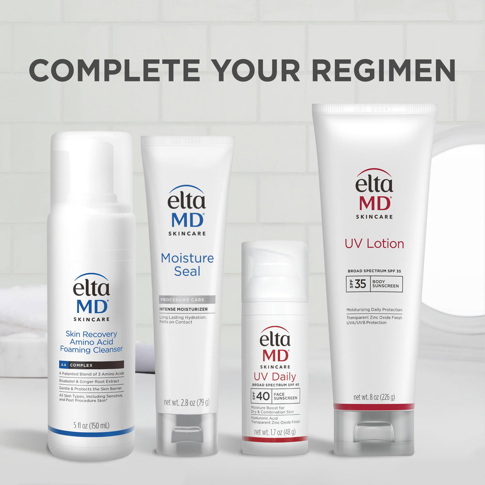 EltaMD Moisture Seal ingredients petrolatum and paraffin for lasting moisture.