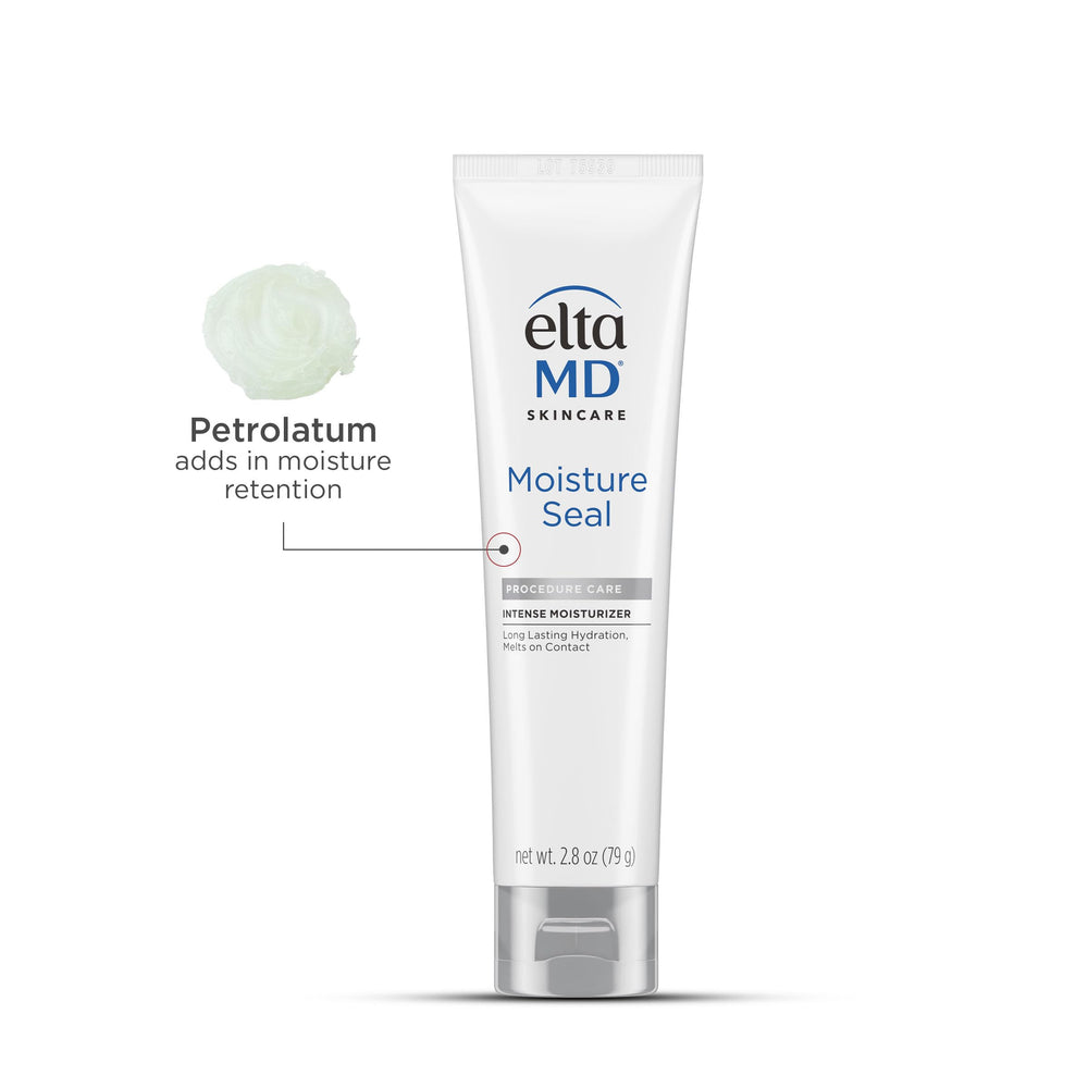 EltaMD Moisture Seal close-up on sensitive-skin usage and care.