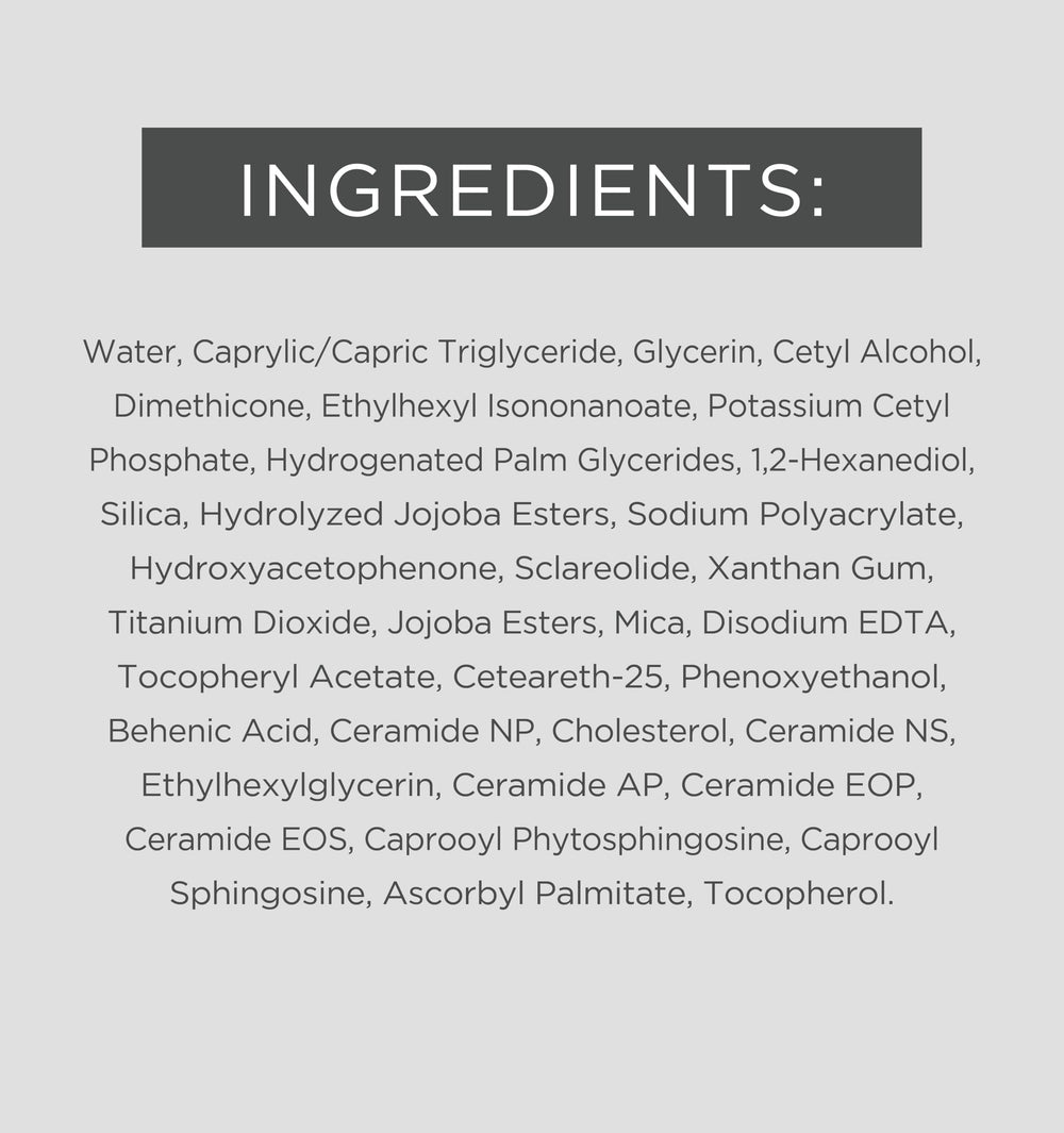 EltaMD Skin Restore Hand Cream brightens skin tone against urban pollutants for a luminous look.