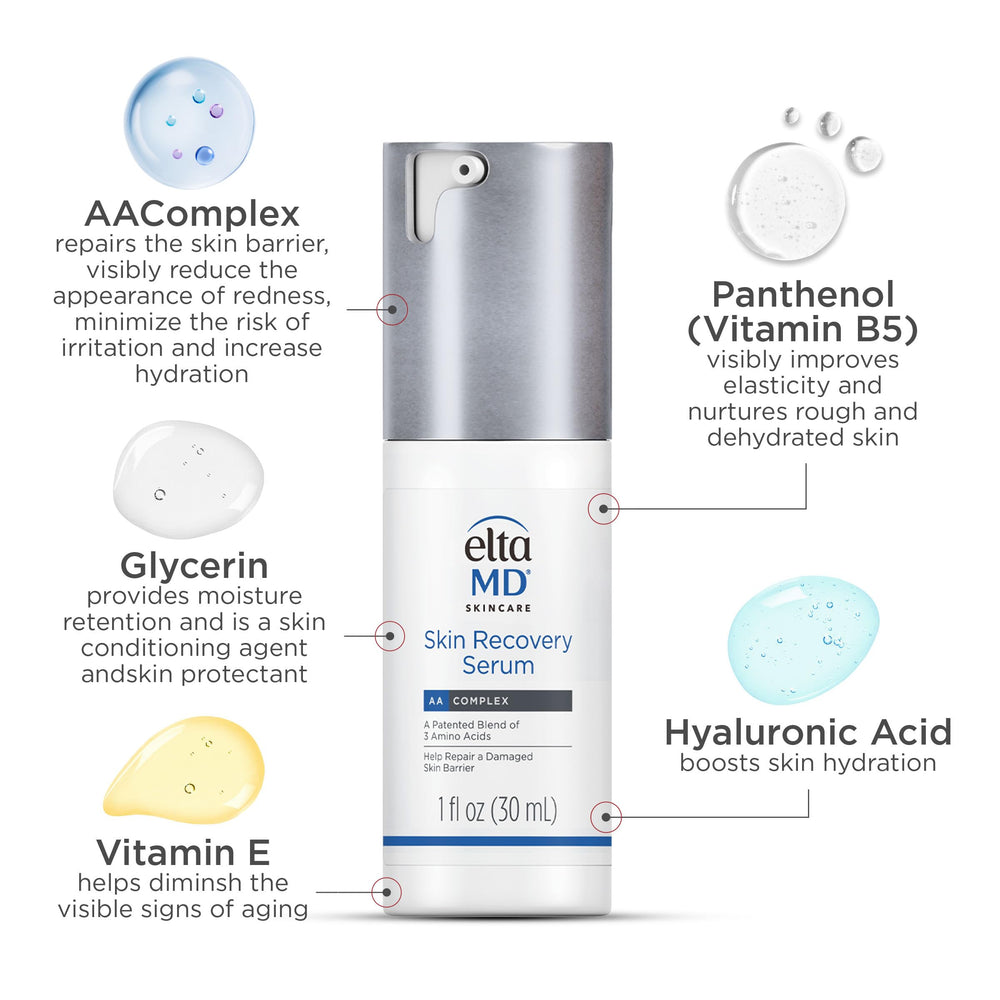 EltaMD Skin Recovery Serum dermatologist-tested and fragrance-free