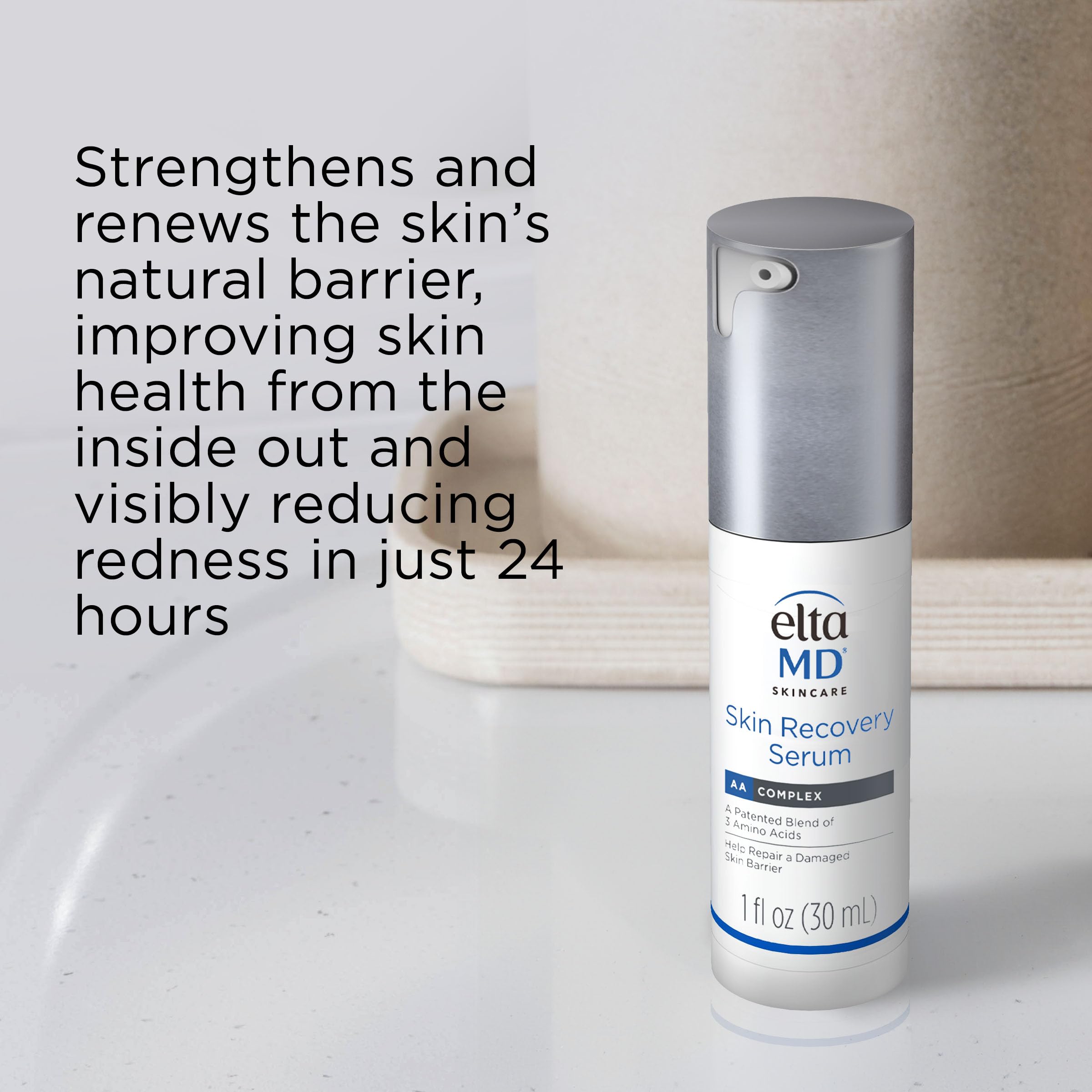 EltaMD Skin Recovery Serum with hyaluronic acid for skin hydration