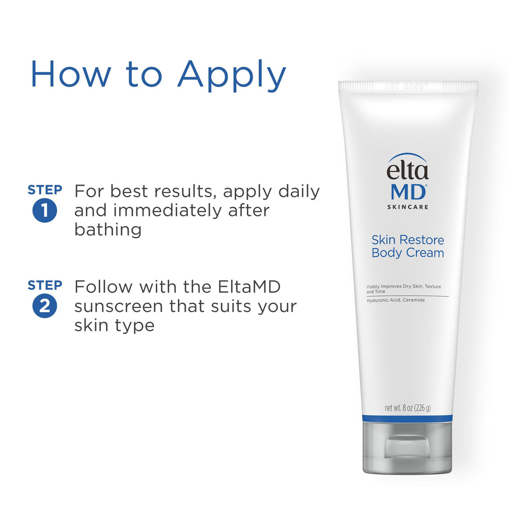 Niacinamide ingredients graphic in EltaMD Skin Restore packaging highlighting barrier support.