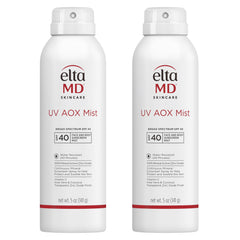 EltaMD UV AOX Mist Face spray dispense for quick sun protection on the go