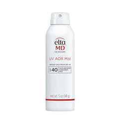 EltaMD UV AOX Mist spray-on-face for quick SPF 40 protection and easy coverage