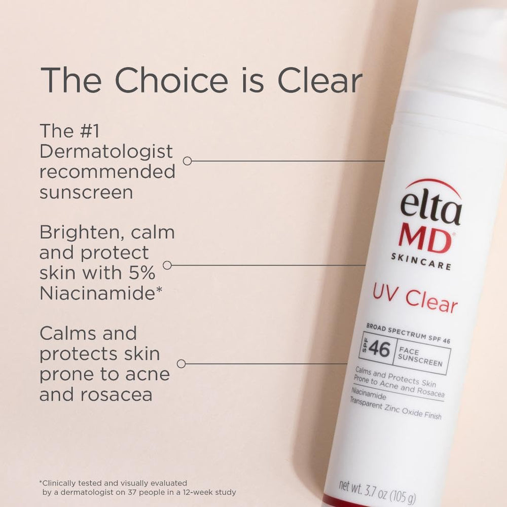 EltaMD UV Clear under makeup usage demonstrates compatible, breathable protection during daily makeup.