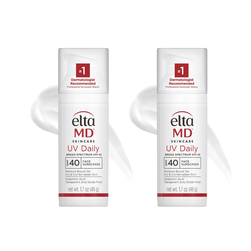 EltaMD UV Daily SPF 40 bottle pump delivers lightweight hydration and protection.