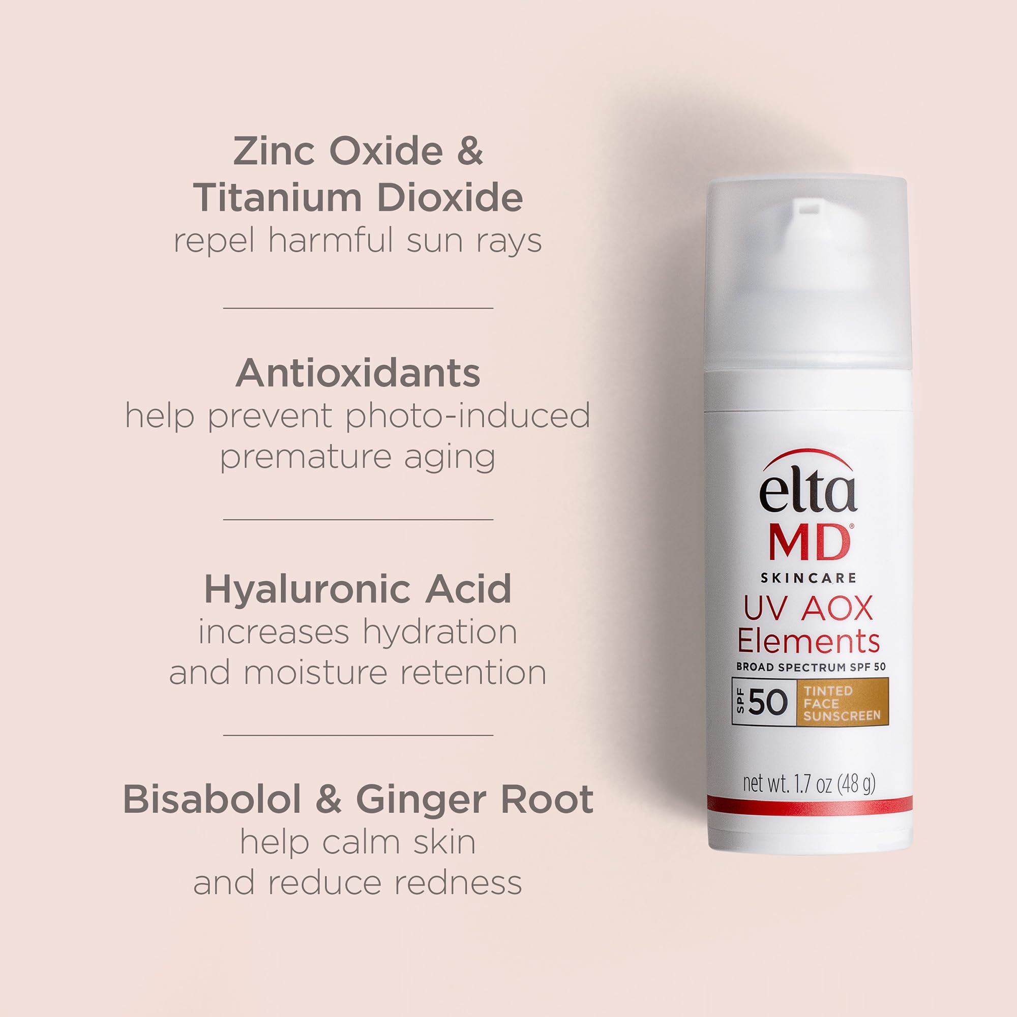 EltaMD UV Elements universal tint on varied skin tones.