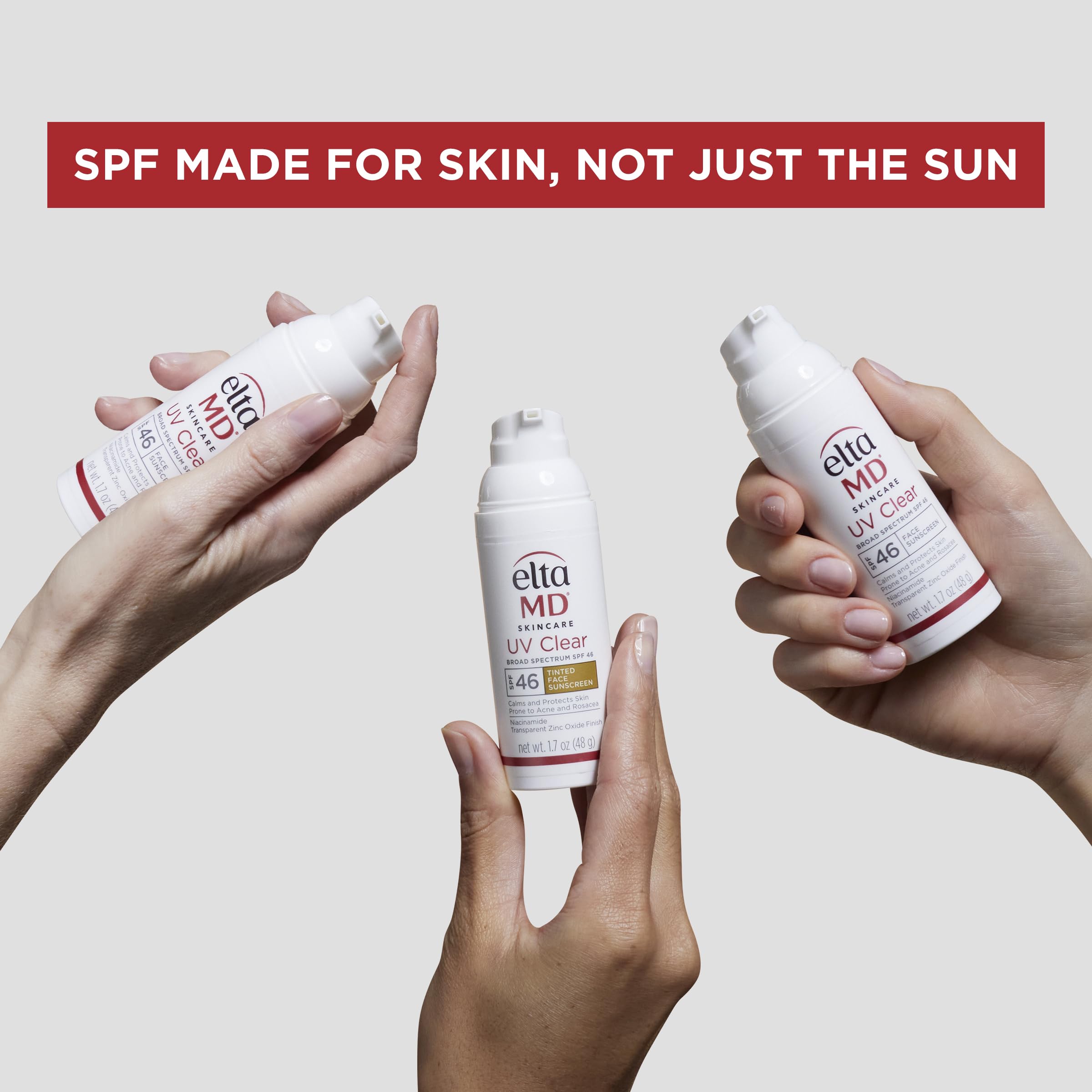 EltaMD UV Physical Rosy Tint antioxidants support environmental protection.