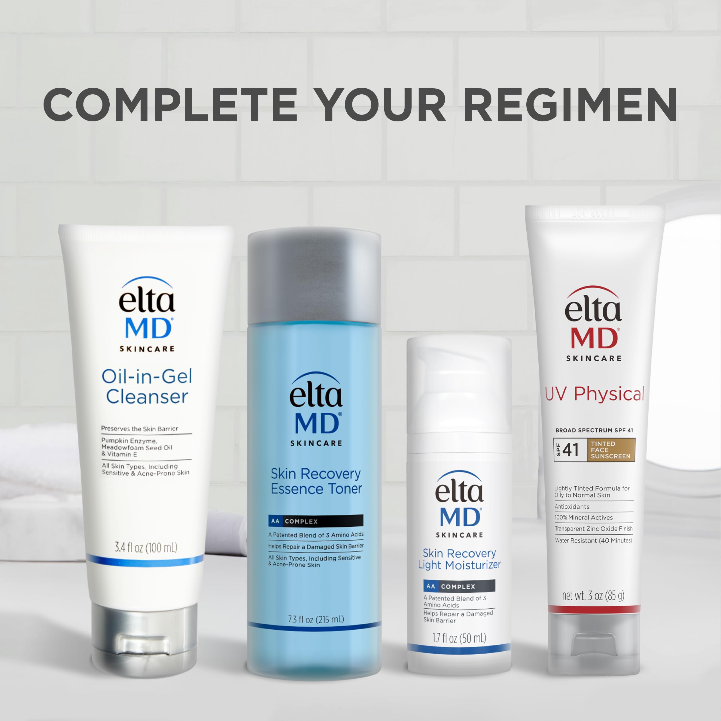 EltaMD UV Physical tinted sunscreen antioxidants bisabolol soothe environmental stress