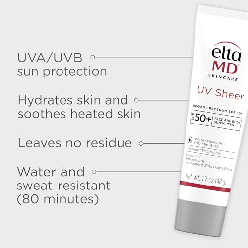 EltaMD UV Sheer no white cast ensuring invisible sunscreen on diverse tones.
