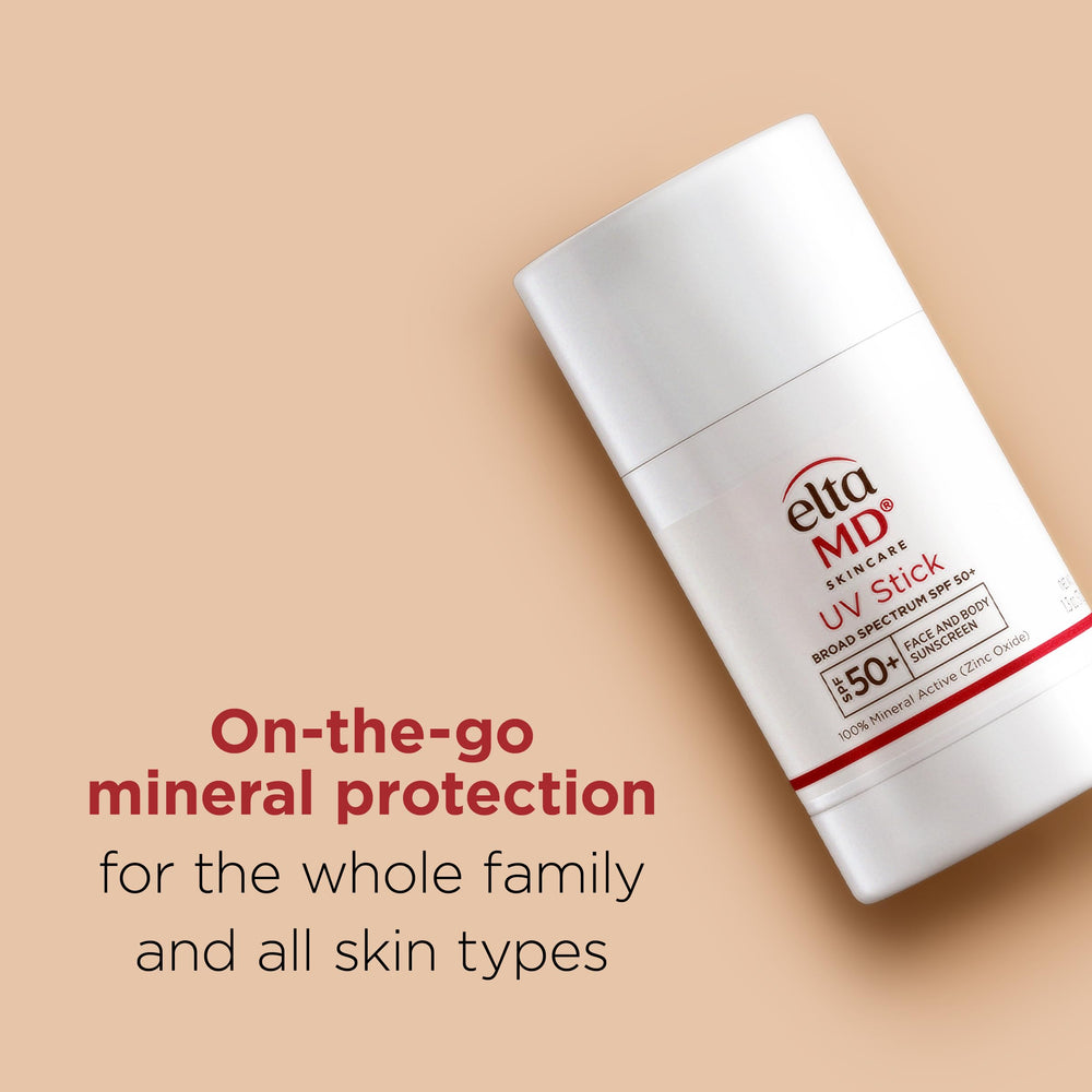 EltaMD UV Stick demonstrates no white cast on skin tones
