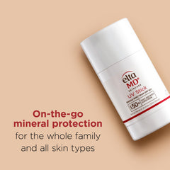 EltaMD UV Stick demonstrates no white cast on skin tones