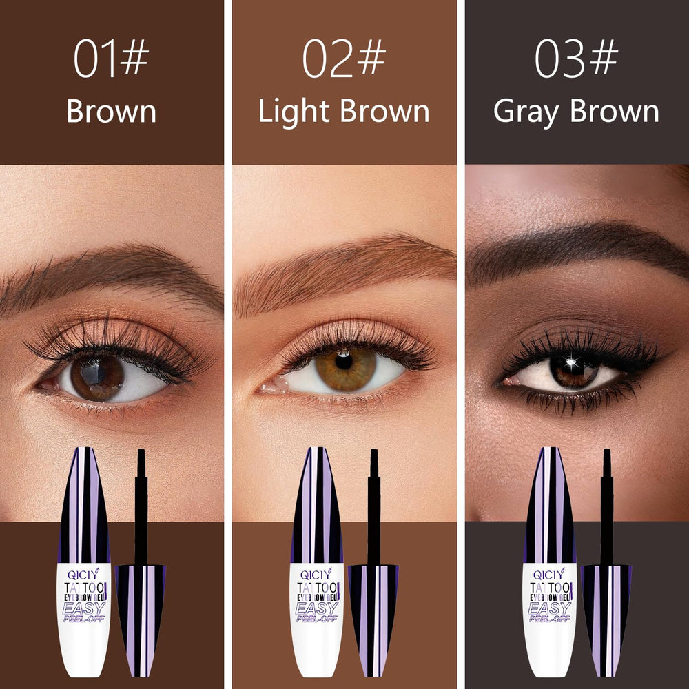Eltolent QICIY eyebrow tint outer brow defines shape with clean lines