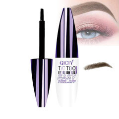 Eltolent QICIY eyebrow gel tint packaging shows a compact, travel-ready brow kit