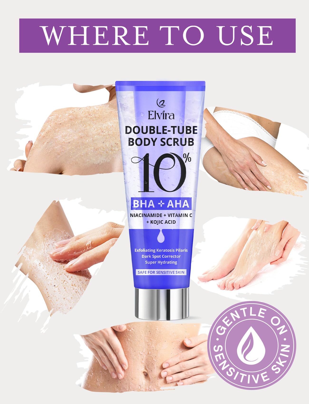 Elvira KP Bump Eraser is dermatologist-tested and cruelty-free