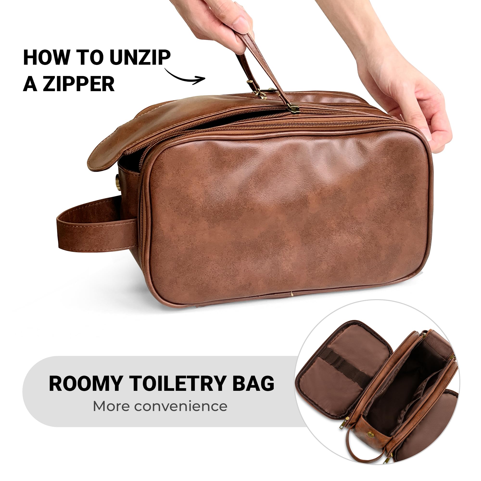 Elviros double-zipper opening makes accessing contents quick after security checks.