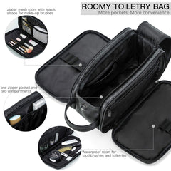 Elviros Toiletry Bag waterproof shoe pouch stores gym shoes or dryer safely while traveling.