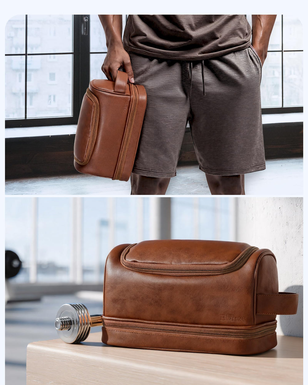 Elviros versatile design suits gym, business trips, camping, and home use.
