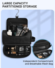 Elviros waterproof shoes pocket keeps footwear and dirty items separated during trips.