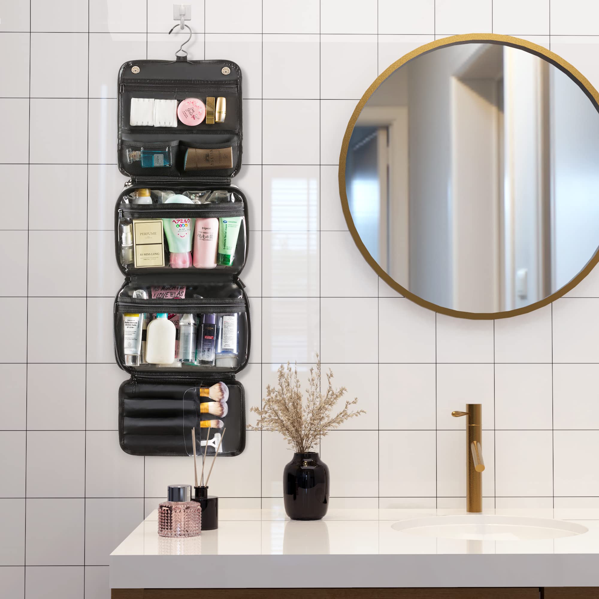 Elviros travel kit in use demonstrates versatile packing for trips