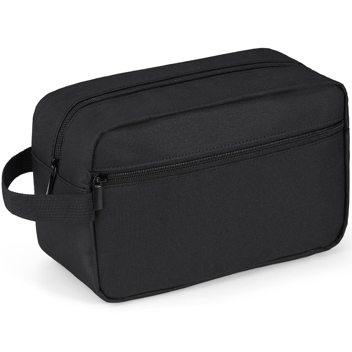 Elviros travel toiletry bag compact size shown in backpack for organized trips