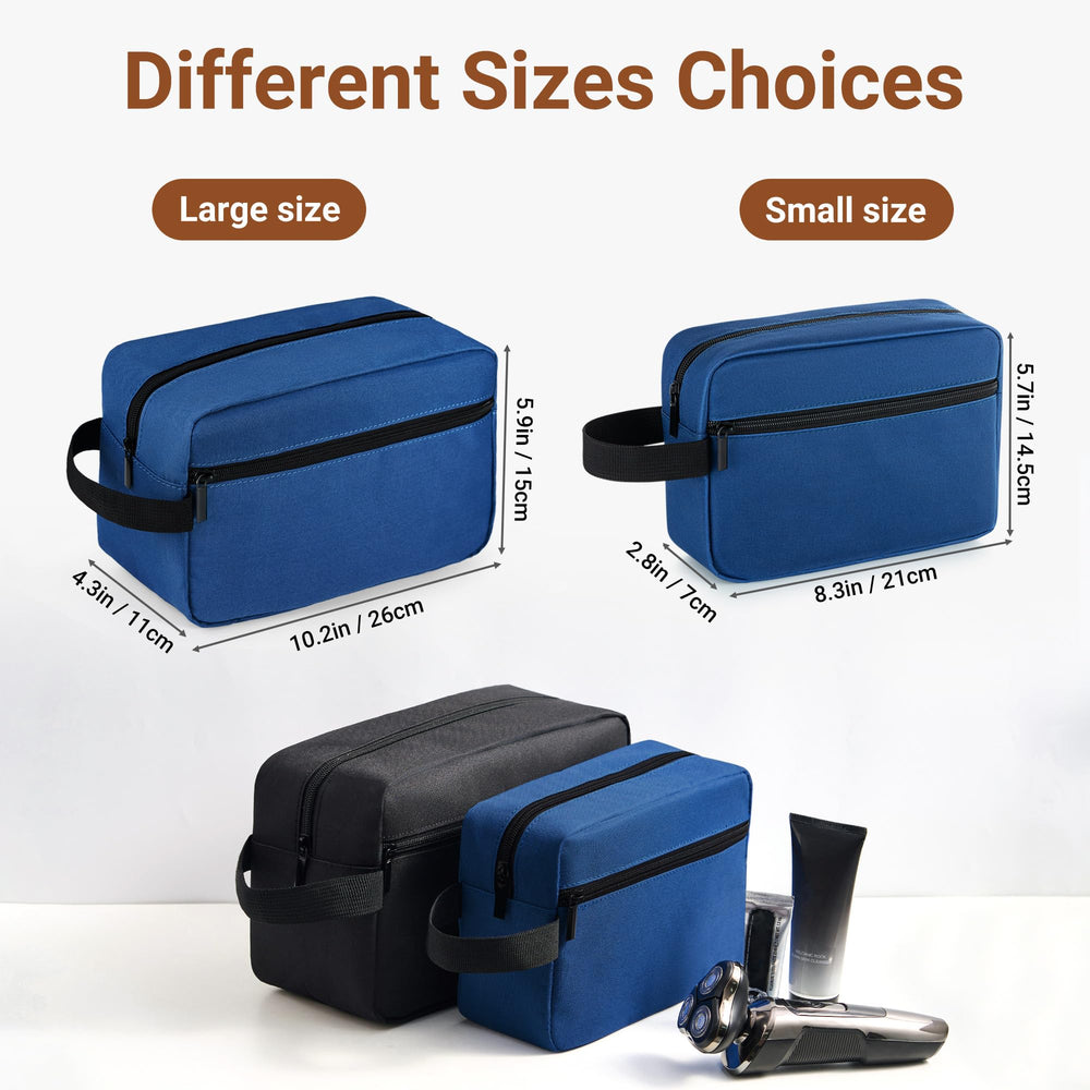 Elviros travel toiletry bag hanging hook demonstrates convenient bathroom access while traveling