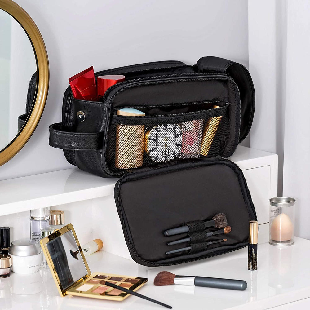 Elviros Travel Toiletry Bag Multi-Use for travel or gym days.
