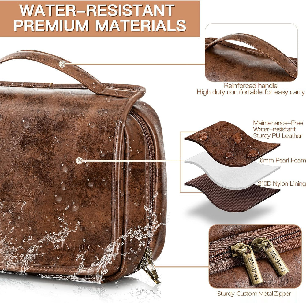 Elviros water-resistant drawstring bag emphasizes extra storage for shoes or packing needs.