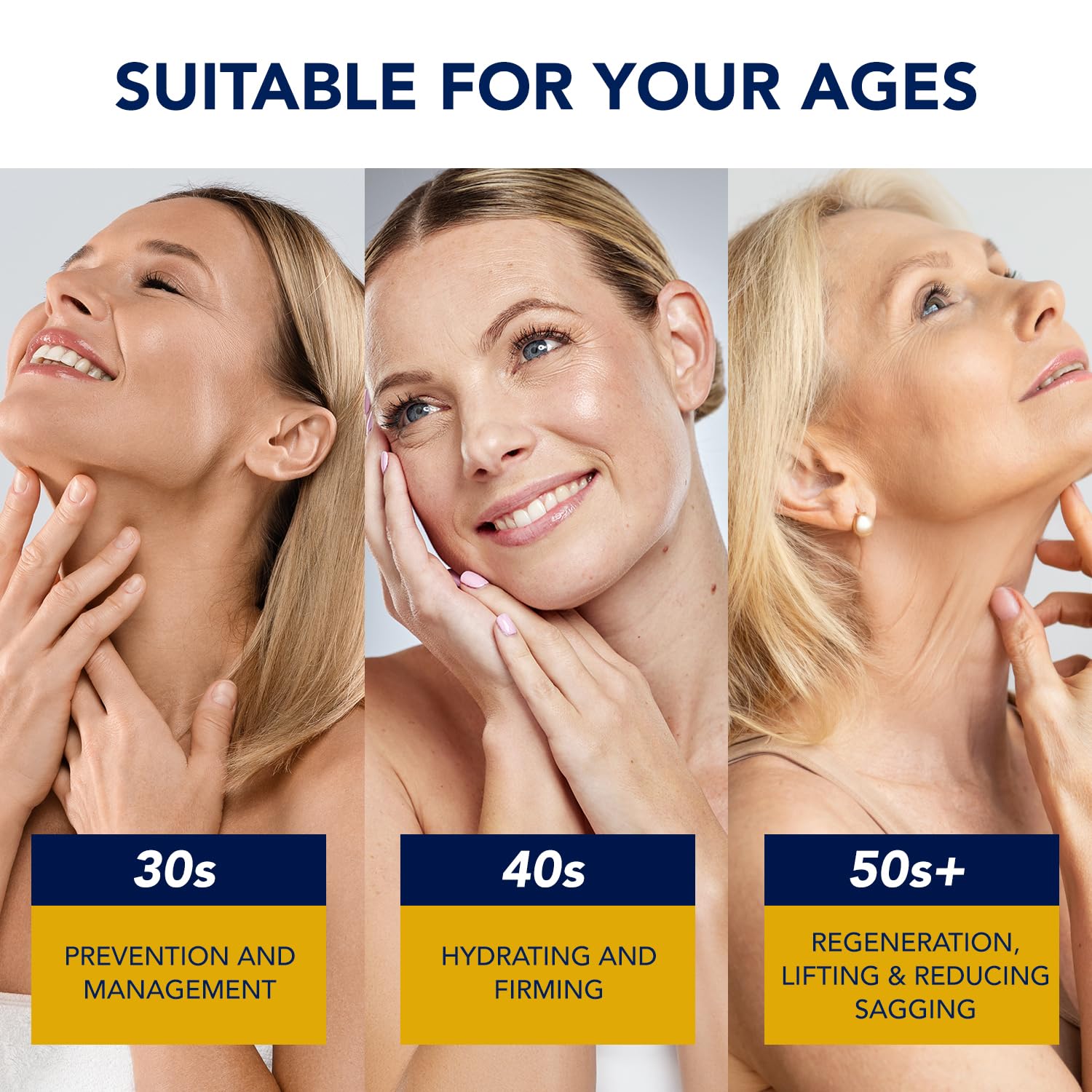 ElySeoul neck cream creamy texture close-up showing silky application.