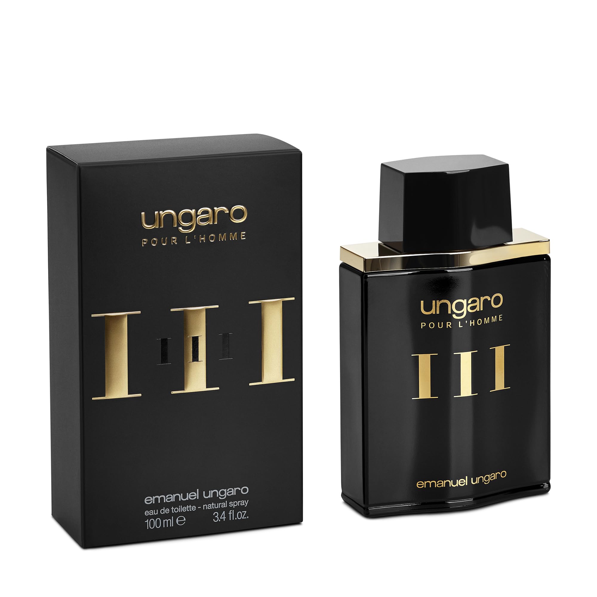 Emanuel Ungaro Pour L’Homme III spray application for easy everyday use