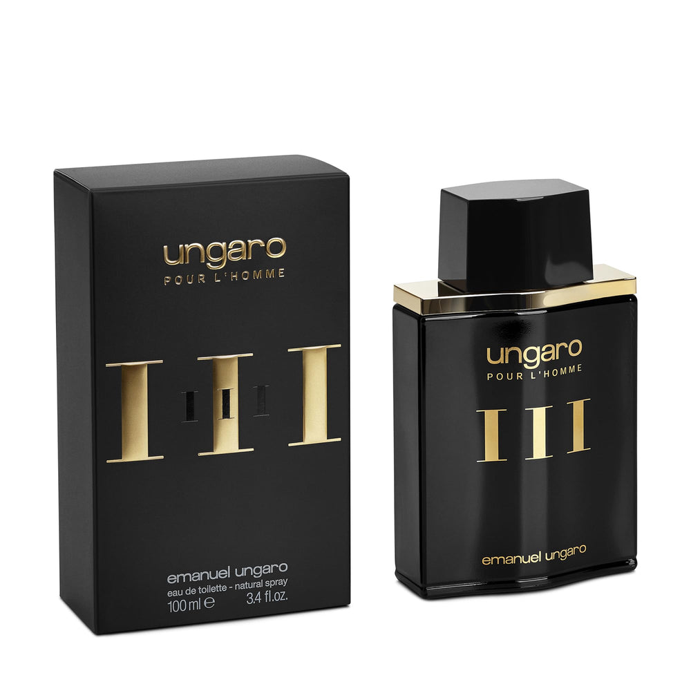 Emanuel Ungaro Pour L’Homme III spray application for easy everyday use