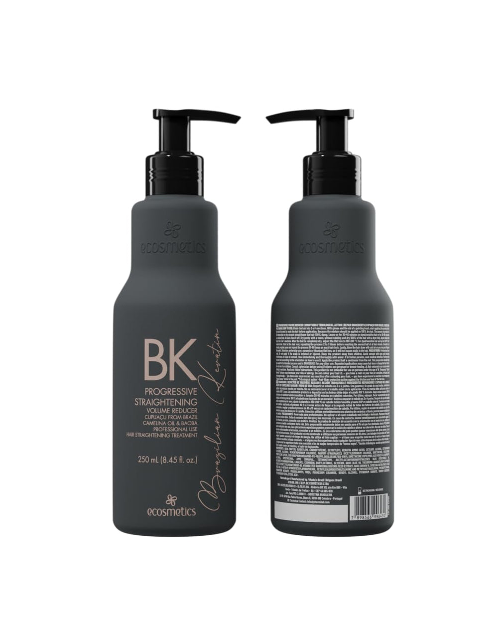EMAX Ecosmetics keratin bottle pour for easy application