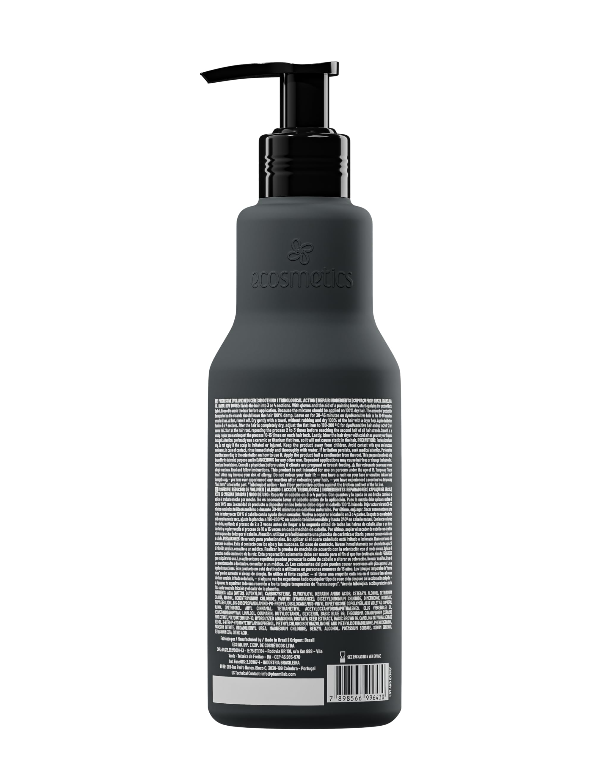 EMAX ECOSMETICS thermal sealer board use highlights heat-activated straightening.