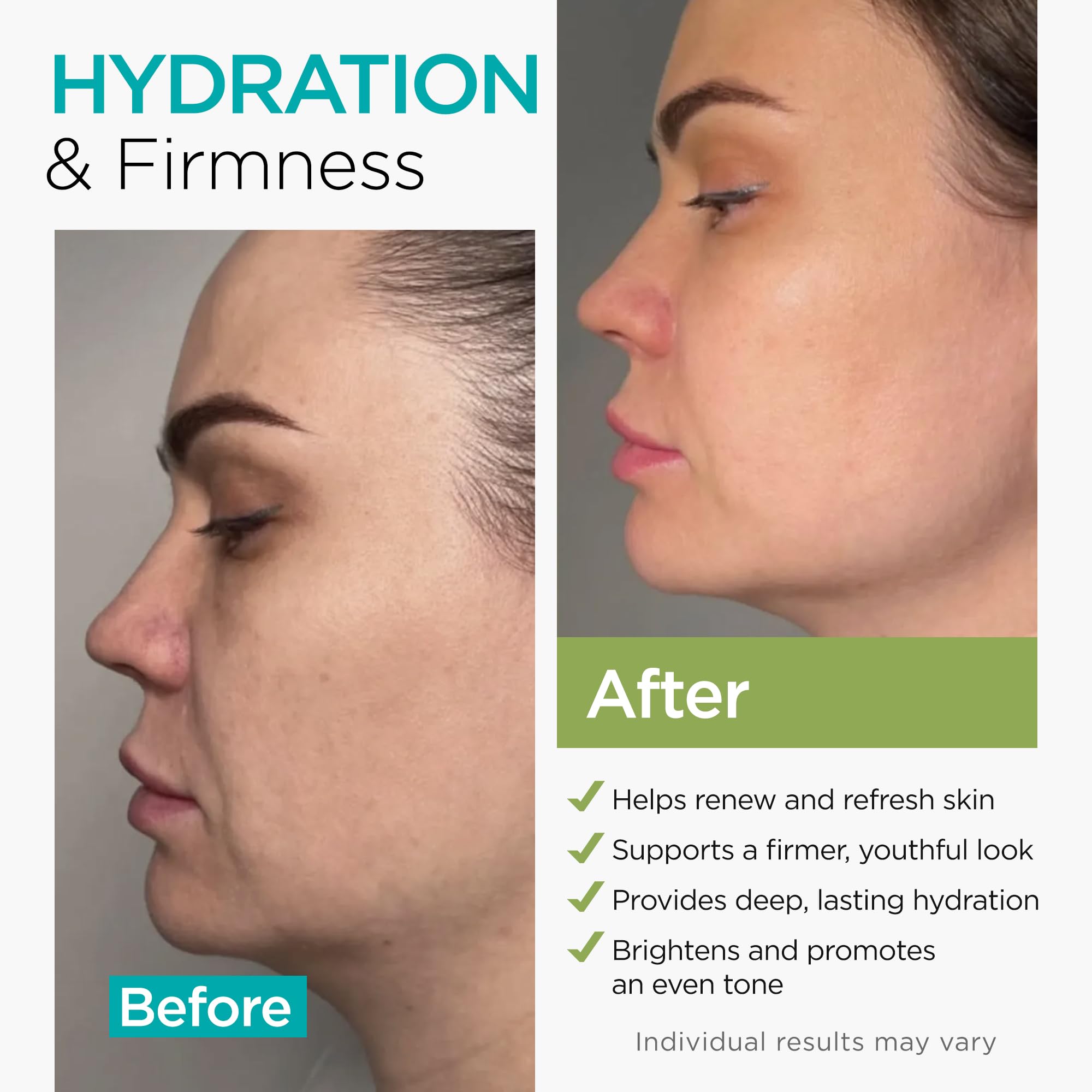 Ember Cloud Collagen NAD+ Cream tube-pump for precise daily application.