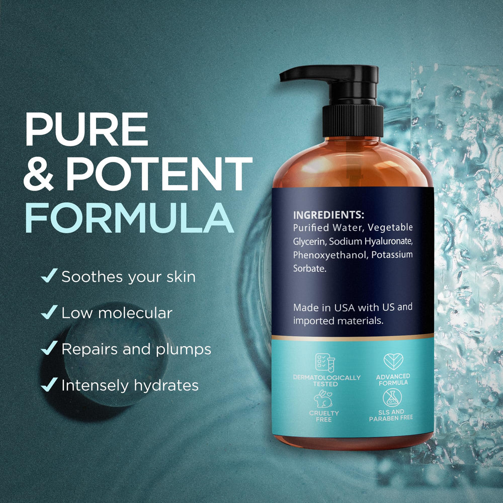 Close-up of lightweight texture from Ember Cloud Hyaluronic Serum.