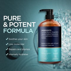 Close-up of lightweight texture from Ember Cloud Hyaluronic Serum.