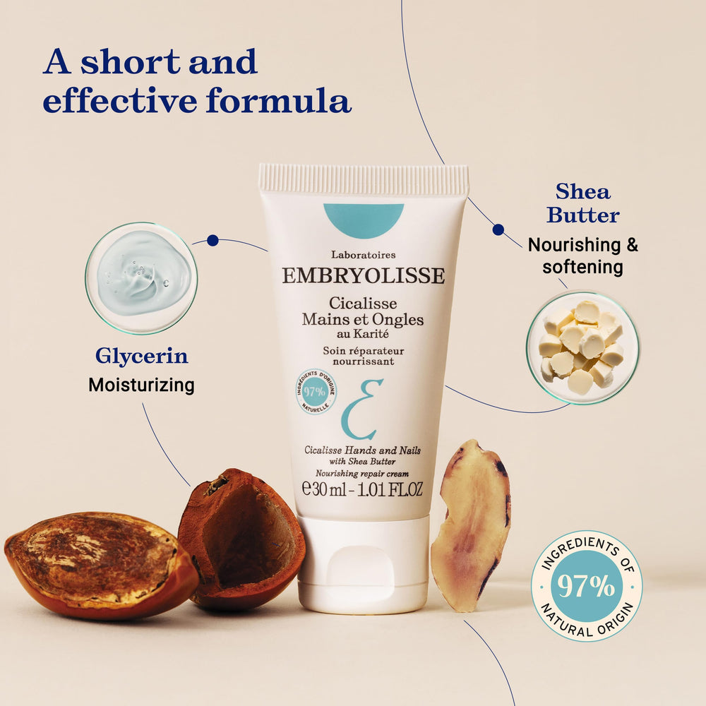 Embryolisse Cicalisse-vegan-formula-three-vegetable-butters offers natural nourishment
