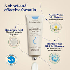 Embryolisse Intense Moisturizing Face Mask mineral-rich sea water scene signaling smoother skin