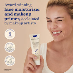 Embryolisse Lait-Crème Concentré close-up shows creamy texture smoothing skin.