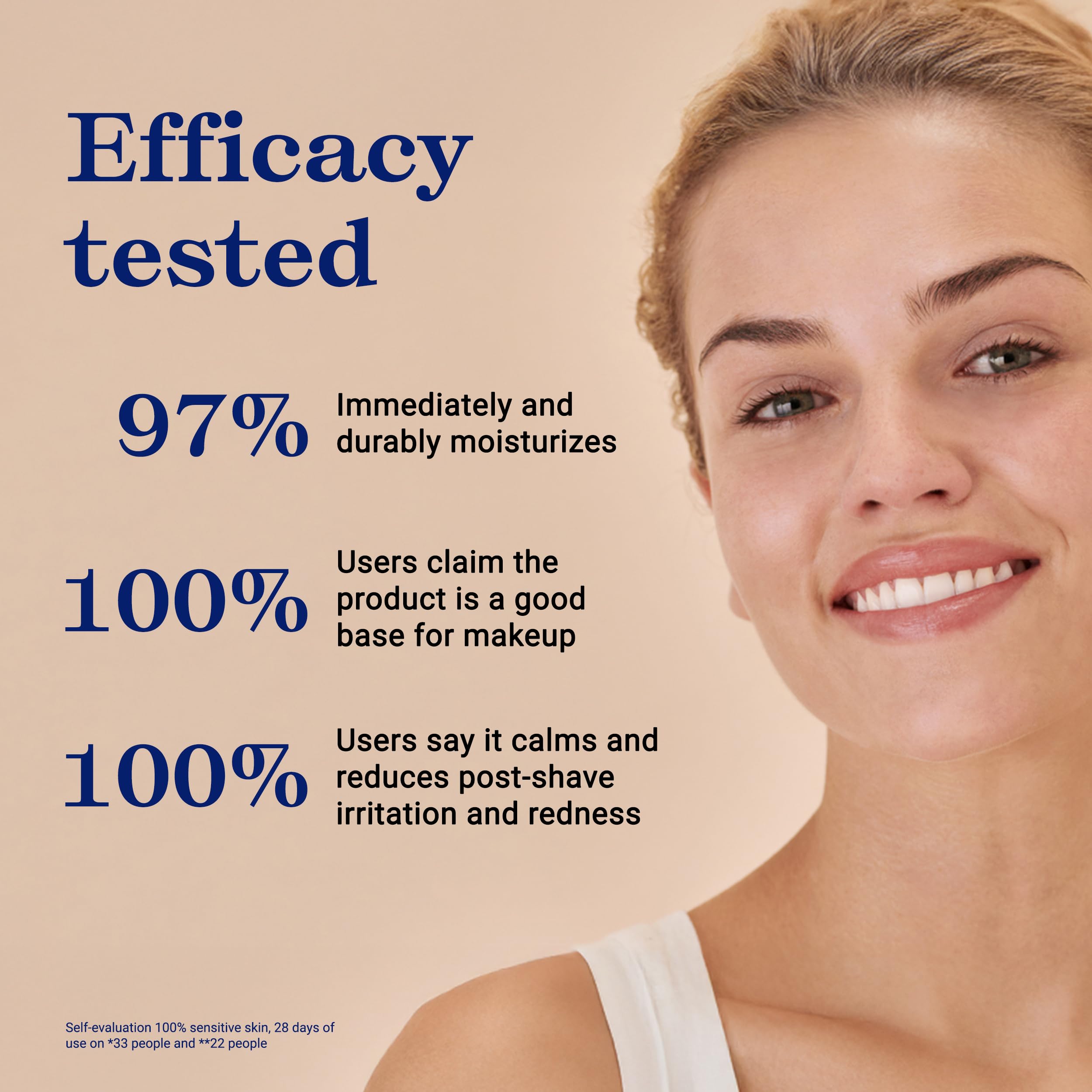 After-shave balm use of Embryolisse Fluid+ for lightweight comfort.