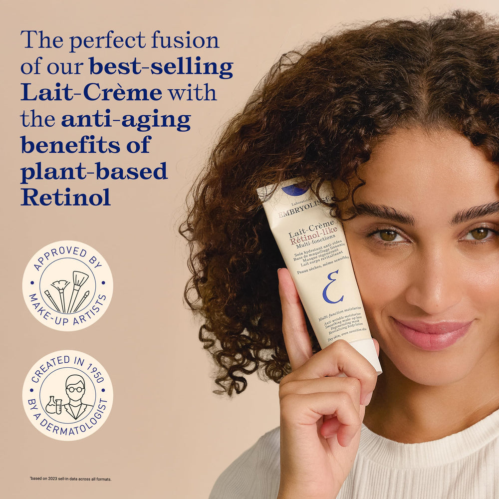 Embryolisse Lait-Crème Retinol Alternative primes skin for a smoother makeup base.