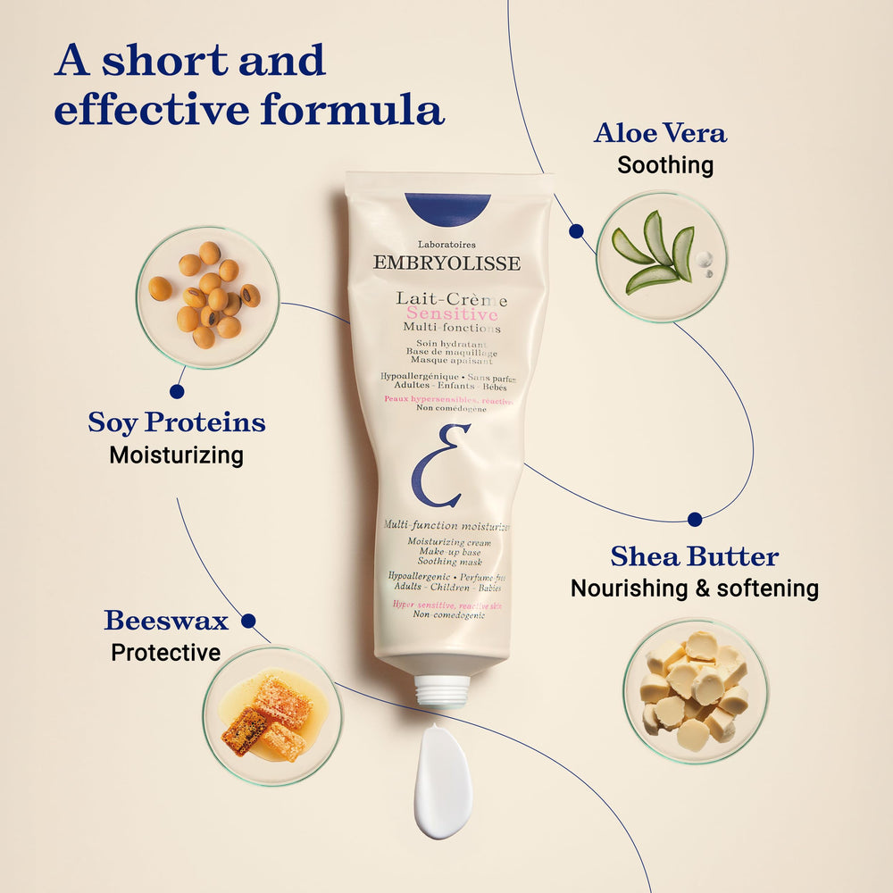 Embryolisse Lait Crème Sensitive versatile use for face and body care