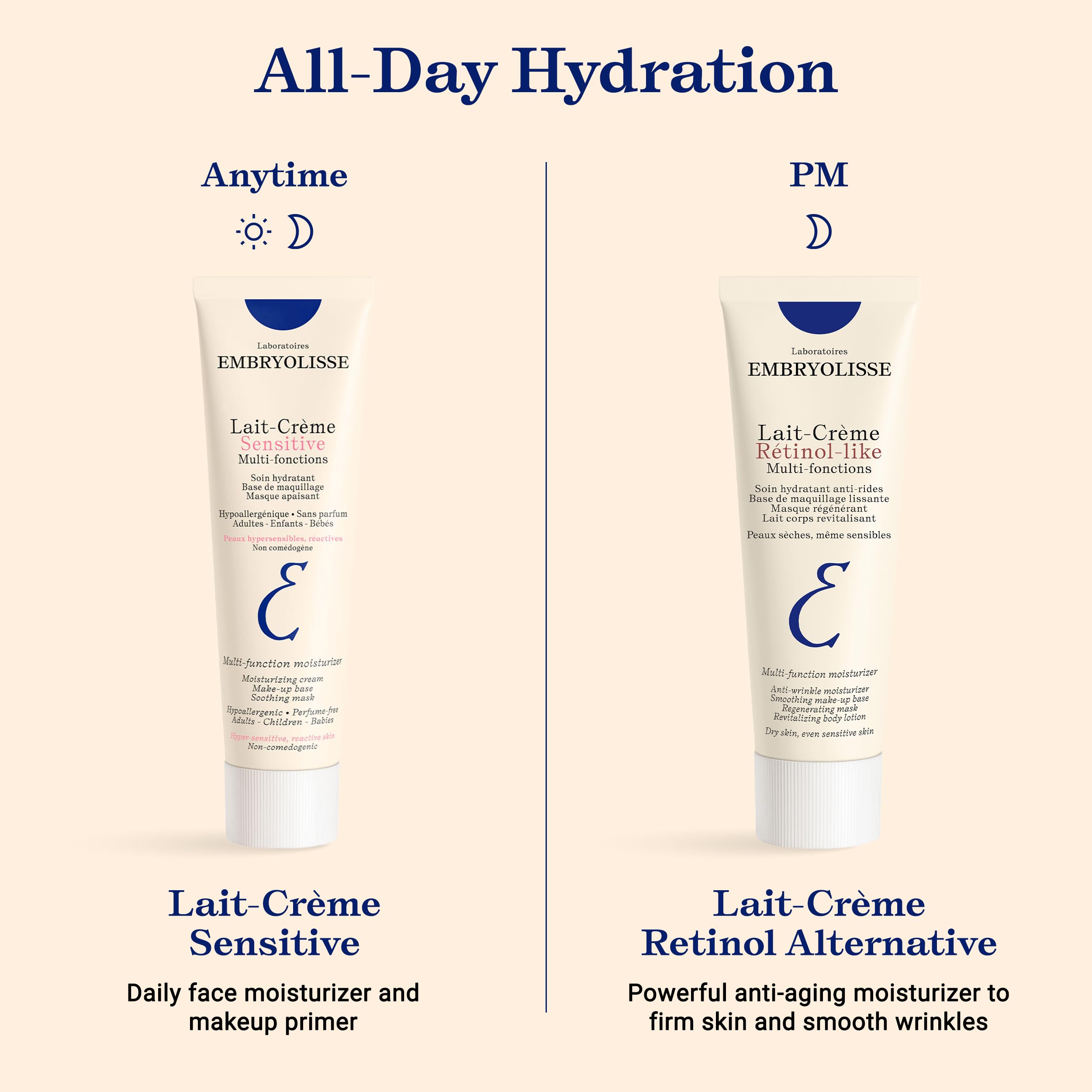 Embryolisse Lait Crème Sensitive as makeup primer for smoother application