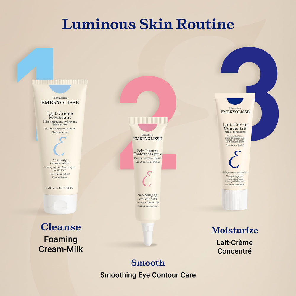 Embryolisse smoothing eye contour care made in France with recyclable tube