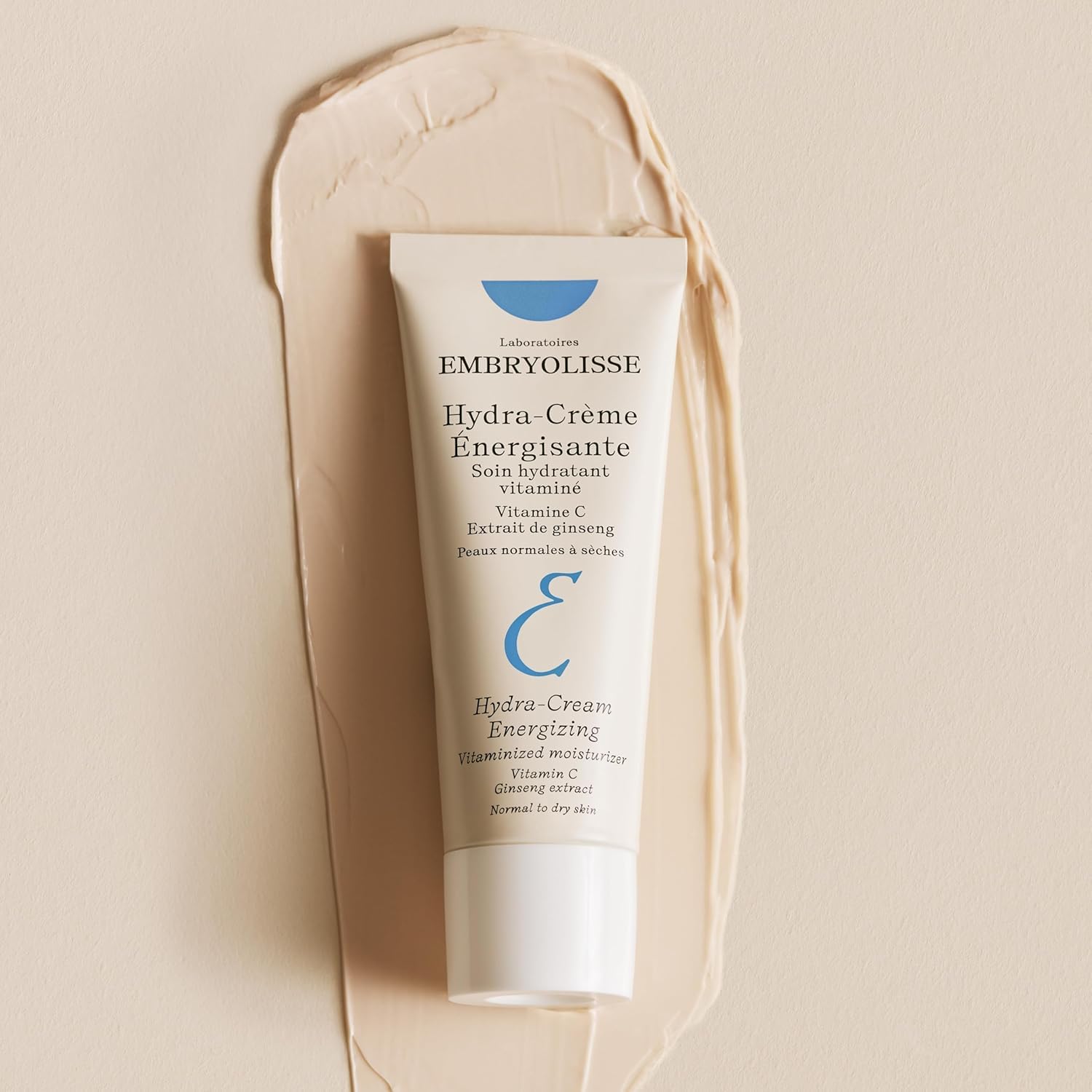 Embryolisse Vitamin C Energizing Face Moisturizer closeup texture showcases rich cream detail