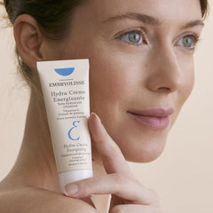 Embryolisse Vitamin C Energizing Face Moisturizer cream swirl shows rich texture for daily hydration