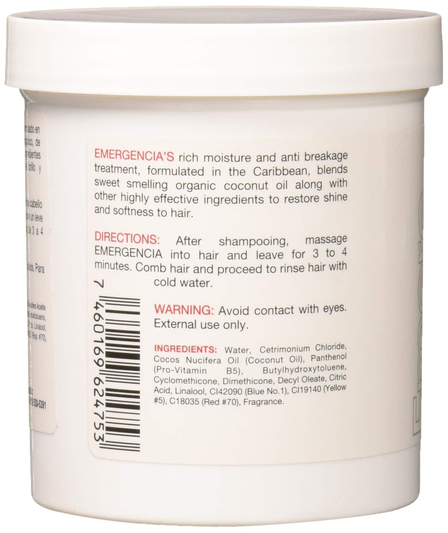 Emergencia ingredients vitamins-proteins closeup showing nourishing formula improves resilience.