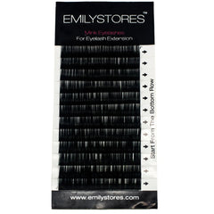 EMILYSTORES mixed lengths 5-8mm for customizable under-lash looks.