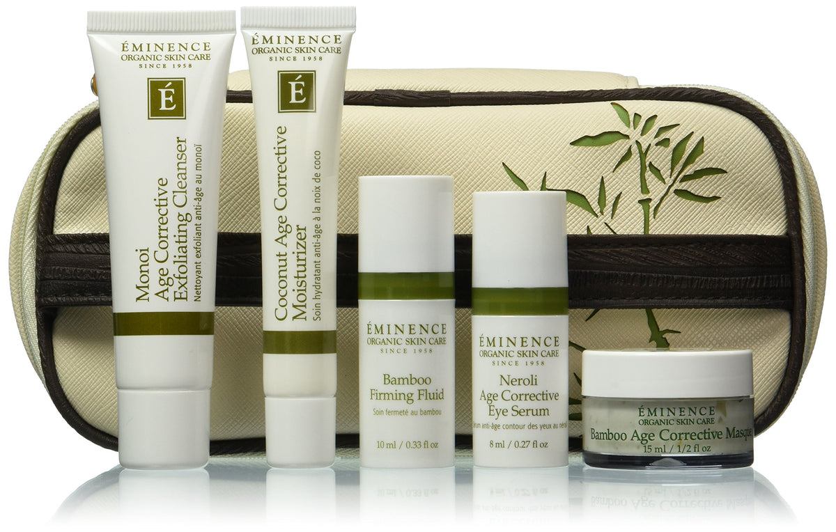 Eminence Age Corrective Starter Cleanser bottle for gentle exfoliation and refreshed skin.